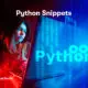 Développeur Python sur ordinateur portable