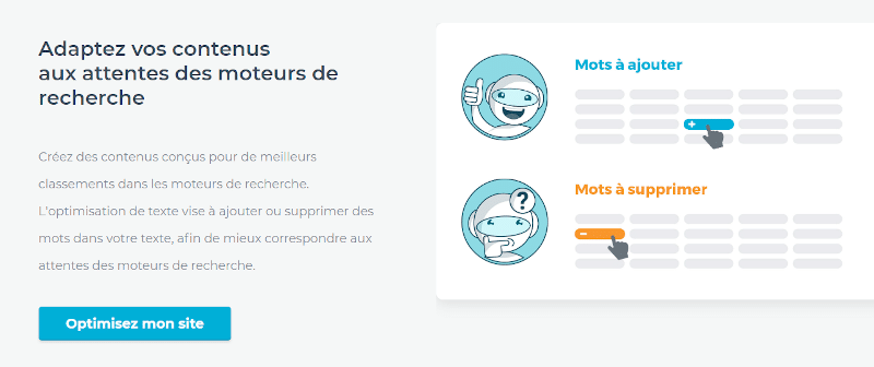 1.fr  optimisation du texte