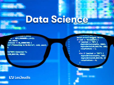 des lunettes avec de code de programmation pour la data science