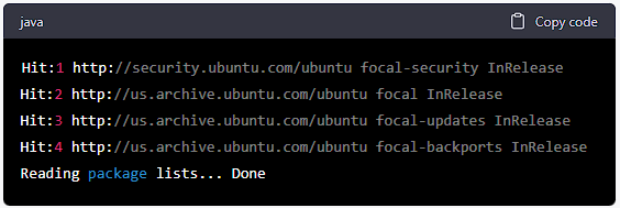Command Linux sudo resultat