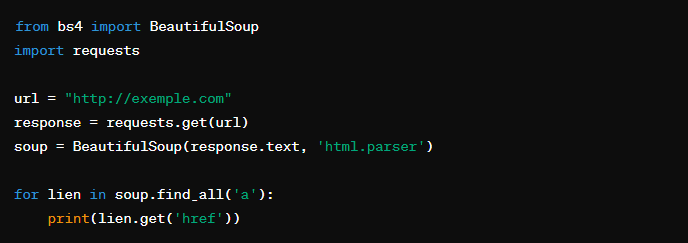 Code: Beautiful Soup